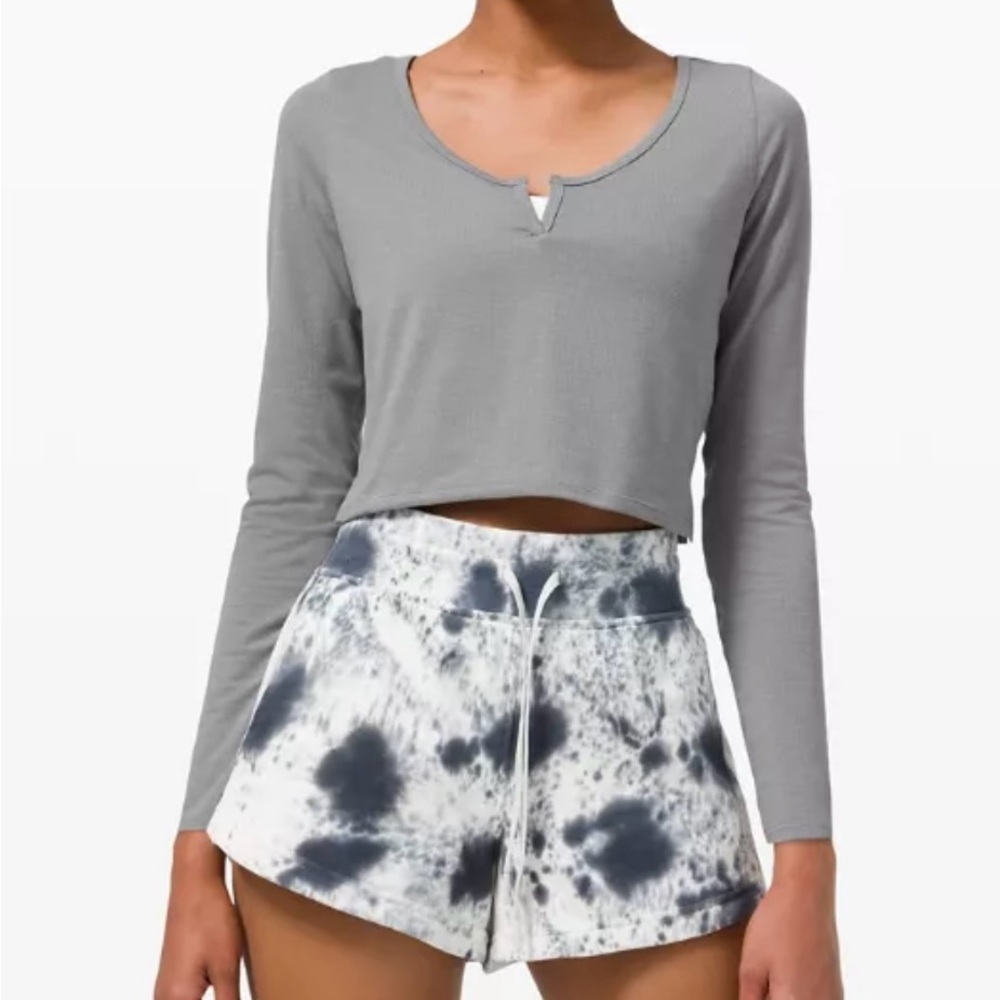 Lululemon Cropped Henley Longsleeve